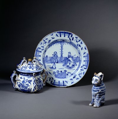 Selection of Delftware by English School